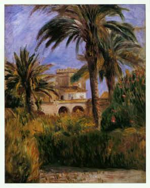 Pierre Renoir The Test Garden in Algiers oil painting picture